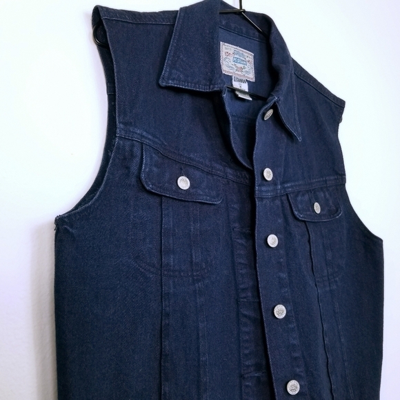 Gitano Dark Denim Vest - Picture 3 of 6